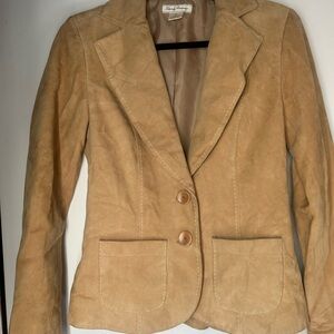 Tommy Bahama Tan Suede Women's Blazer